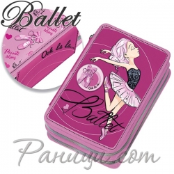 Ballerina Пълен несесер с две отделения 231332 Graffiti SA